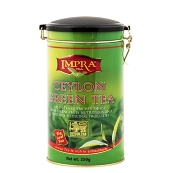 תה ירוק בתפזורת בפח 250 גרם