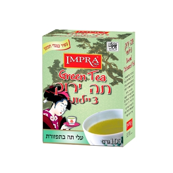 תה ירוק בתפזורת 100 גר