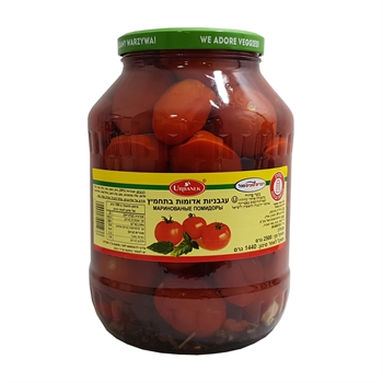 עגבניות אדומות שלמות בחומץ 2.55 ק"ג
